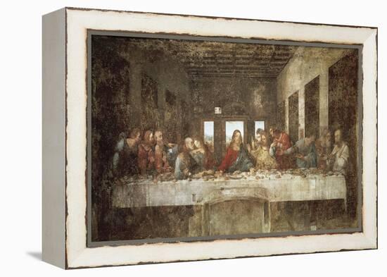 The Last Supper-Leonardo da Vinci-Framed Stretched Canvas