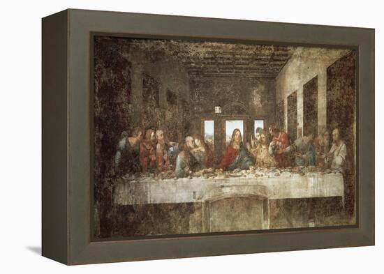 The Last Supper-Leonardo da Vinci-Framed Stretched Canvas