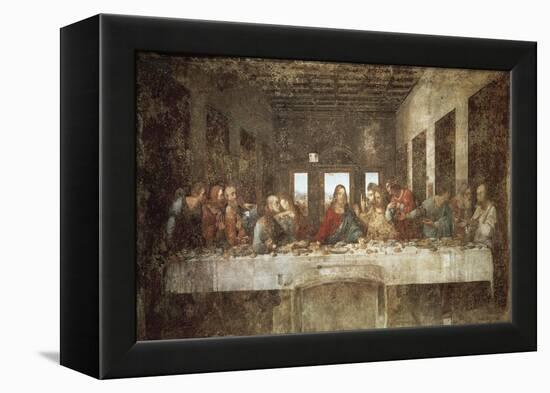 The Last Supper-Leonardo da Vinci-Framed Stretched Canvas