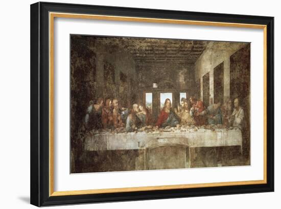 The Last Supper-Leonardo da Vinci-Framed Premium Giclee Print