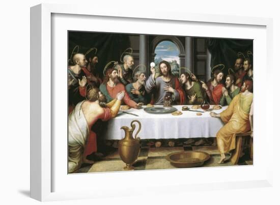 The Last Supper-Juan Juanes-Framed Art Print