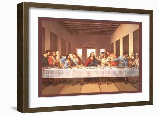 The Last Supper-Michaelangelo-Framed Premium Giclee Print