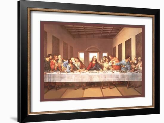 The Last Supper-Michaelangelo-Framed Premium Giclee Print