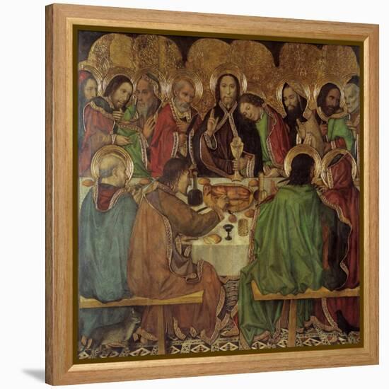 The Last Supper-Jaume Huguet-Framed Premier Image Canvas