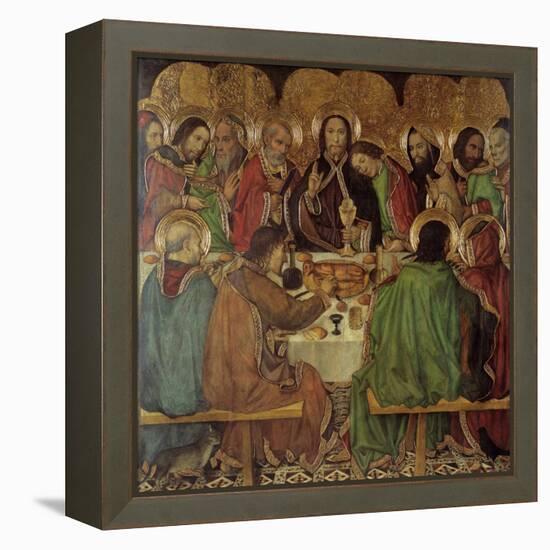 The Last Supper-Jaume Huguet-Framed Premier Image Canvas