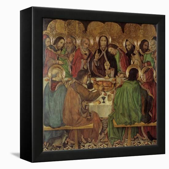 The Last Supper-Jaume Huguet-Framed Premier Image Canvas