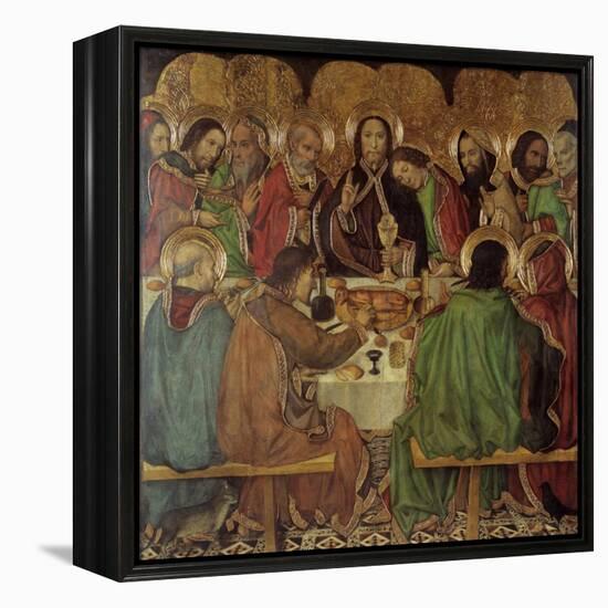 The Last Supper-Jaume Huguet-Framed Premier Image Canvas