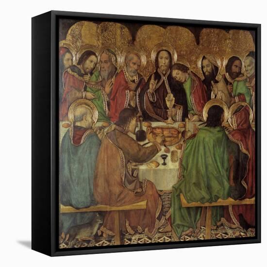 The Last Supper-Jaume Huguet-Framed Premier Image Canvas