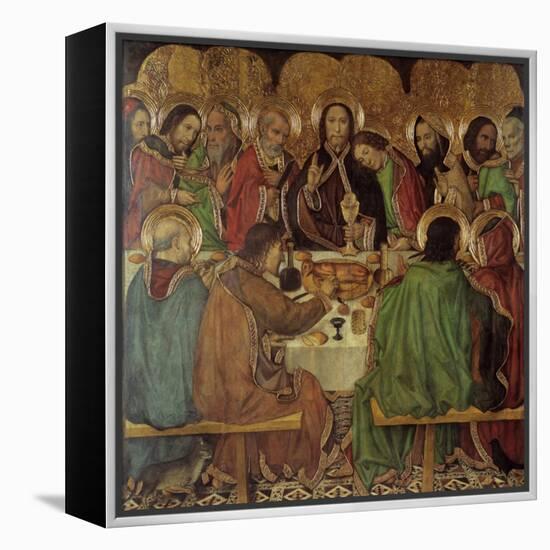 The Last Supper-Jaume Huguet-Framed Premier Image Canvas