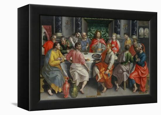The Last Supper-Maerten de Vos-Framed Premier Image Canvas