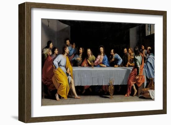 The Last Supper-Philippe De Champaigne-Framed Giclee Print