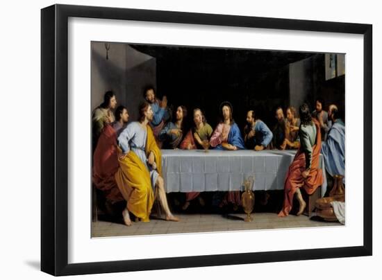 The Last Supper-Philippe De Champaigne-Framed Giclee Print