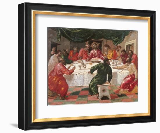 The Last Supper-El Greco-Framed Giclee Print