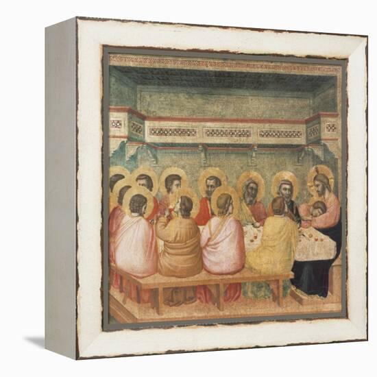 The Last Supper-Giotto di Bondone-Framed Premier Image Canvas