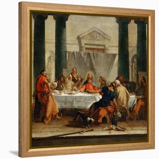 The Last Supper-Giambattista Tiepolo-Framed Premier Image Canvas