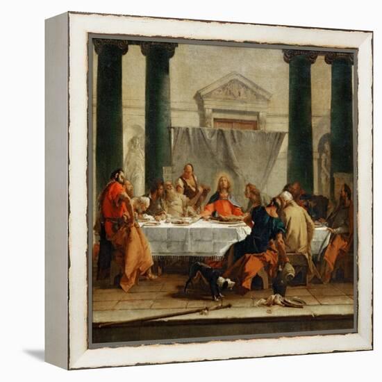 The Last Supper-Giambattista Tiepolo-Framed Premier Image Canvas