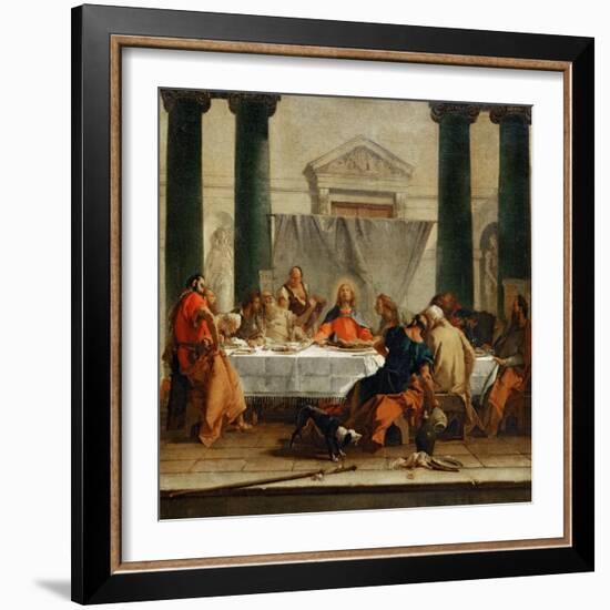 The Last Supper-Giambattista Tiepolo-Framed Giclee Print