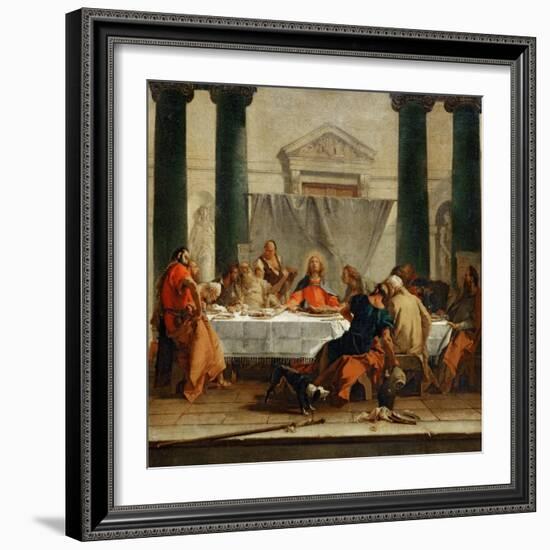 The Last Supper-Giambattista Tiepolo-Framed Giclee Print