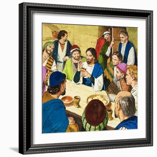 The Last Supper-Clive Uptton-Framed Giclee Print