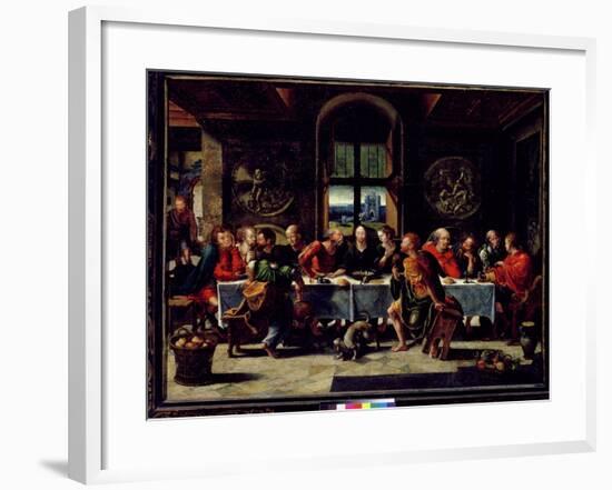 The Last Supper-Pieter Coecke van Aelst-Framed Giclee Print