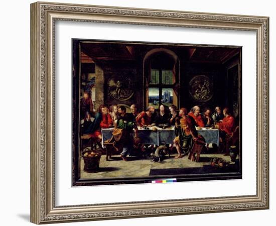 The Last Supper-Pieter Coecke van Aelst-Framed Giclee Print