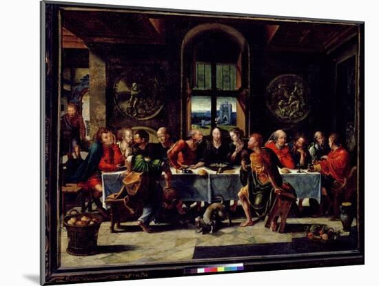 The Last Supper-Pieter Coecke van Aelst-Mounted Giclee Print