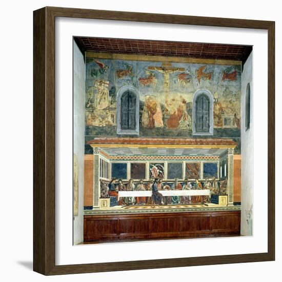 The Last Supper-Andrea del Castagno-Framed Giclee Print