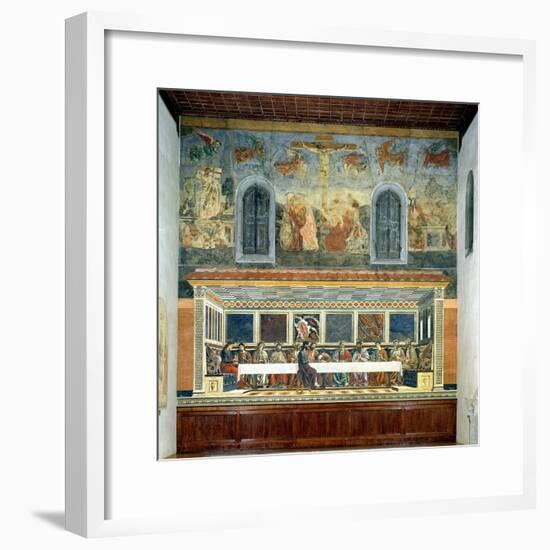 The Last Supper-Andrea del Castagno-Framed Giclee Print