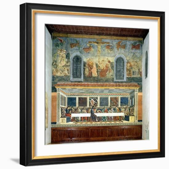 The Last Supper-Andrea del Castagno-Framed Giclee Print