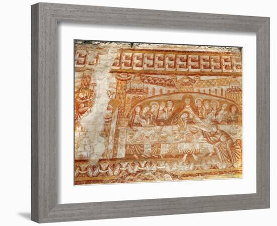 The Last Supper-French School-Framed Giclee Print