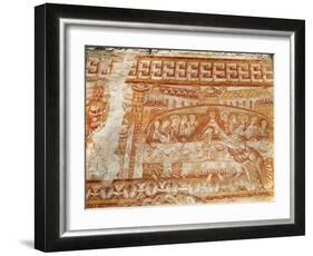 The Last Supper-French School-Framed Giclee Print