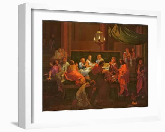 The Last Supper-Francois Verdier-Framed Giclee Print