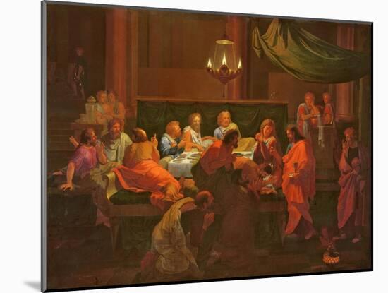 The Last Supper-Francois Verdier-Mounted Giclee Print