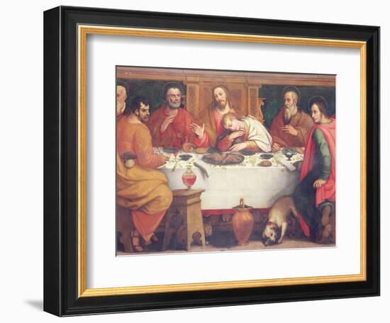 The Last Supper-Jan van der Straet-Framed Giclee Print
