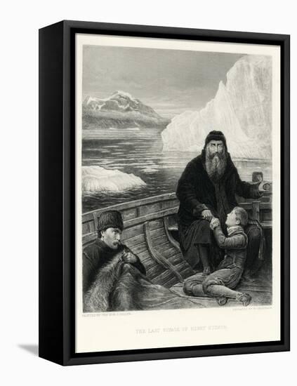 The Last Voyage of Henry Hudson-William Greatbach-Framed Premier Image Canvas