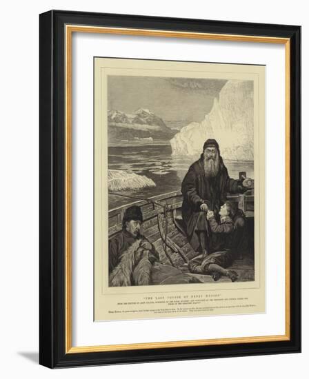 The Last Voyage of Henry Hudson-John Collier-Framed Giclee Print