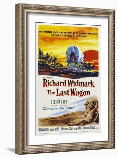 The Last Wagon-null-Framed Premium Giclee Print