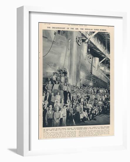 The Last Word in Military Aircraft: the World's Biggest Plane-null-Framed Photographic Print