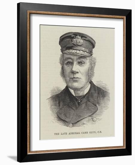 The Late Admiral Carr Glyn-null-Framed Giclee Print