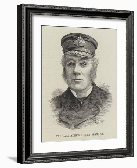 The Late Admiral Carr Glyn-null-Framed Giclee Print