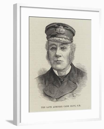 The Late Admiral Carr Glyn-null-Framed Giclee Print