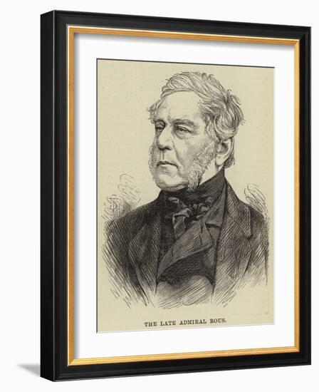 The Late Admiral Rous-null-Framed Giclee Print