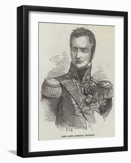 The Late Admiral Roussin-null-Framed Giclee Print