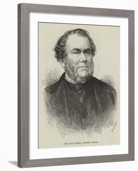 The Late Admiral Sherard Osborn-null-Framed Giclee Print