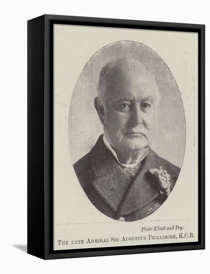 The Late Admiral Sir Augustus Phillimore-null-Framed Premier Image Canvas