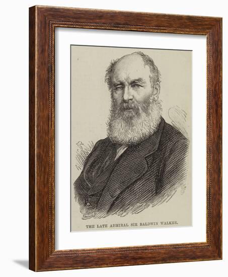 The Late Admiral Sir Baldwin Walker-null-Framed Giclee Print