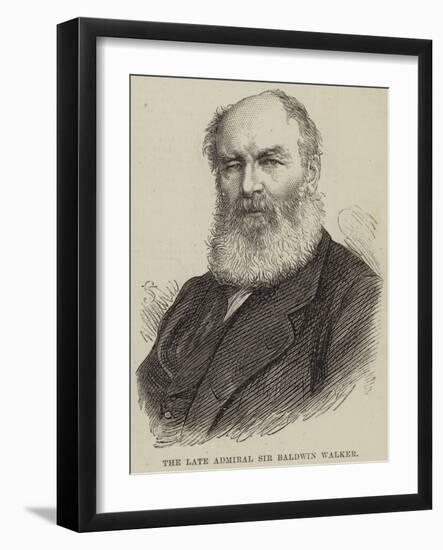 The Late Admiral Sir Baldwin Walker-null-Framed Giclee Print