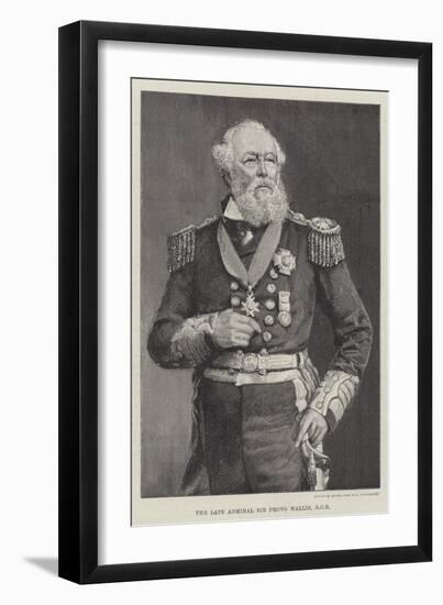 The Late Admiral Sir Provo Wallis-null-Framed Giclee Print