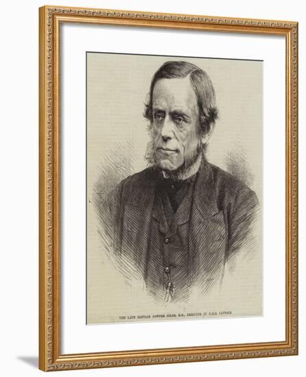 The Late Captain Cowper Coles, Rn, Designer of HMS Captain-null-Framed Giclee Print