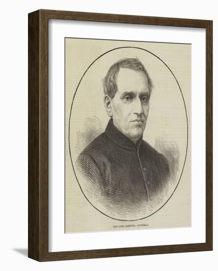 The Late Cardinal Antonelli-null-Framed Giclee Print